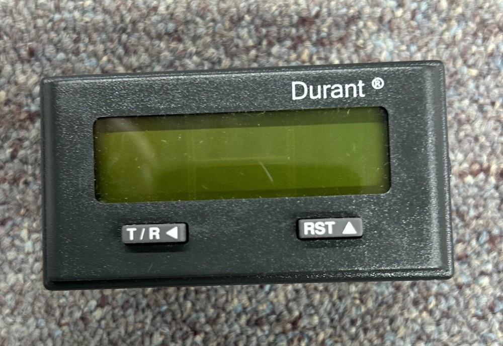 Eaton Durant 53300405 Totalizer Rate Meter, 8-Digit, LCD Display, Nice KIT