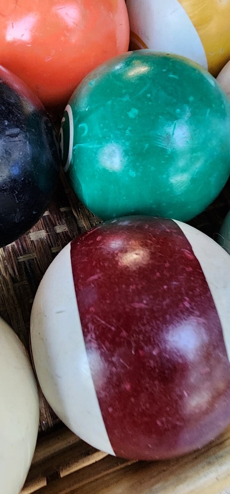 Vintage Billards Balls.