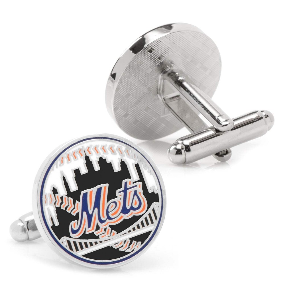 MLB New York Mets Baseball Cufflinks