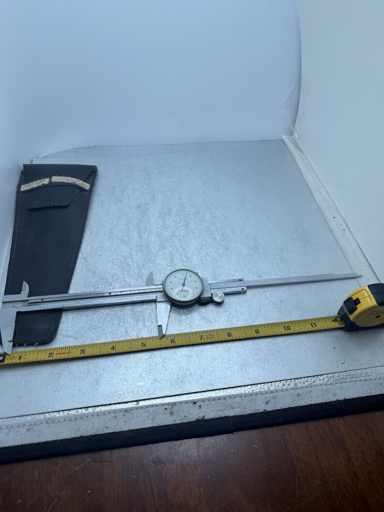 Vintage Dial Caliper 9" Stainless Steel Tool