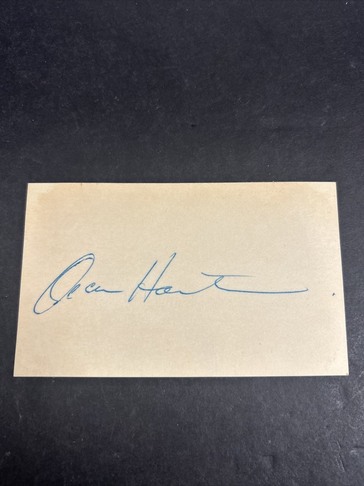 Oscar Hammerstein II *Musical Lyricist* Signed Cut JSA -1s *