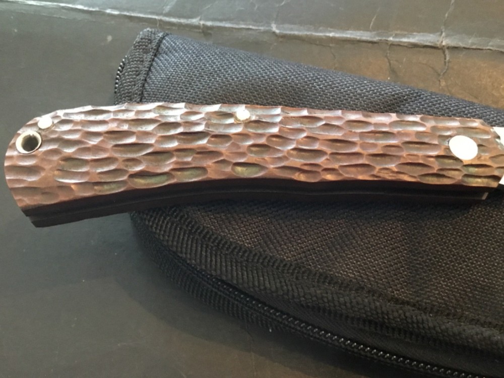 Custom Luke Swenson Trapper Slipjoint Folder Folding Knife