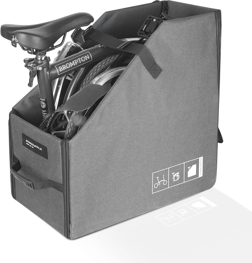Foldable Bicycle Organizer Bag for Easy Brompton Transport & Travel