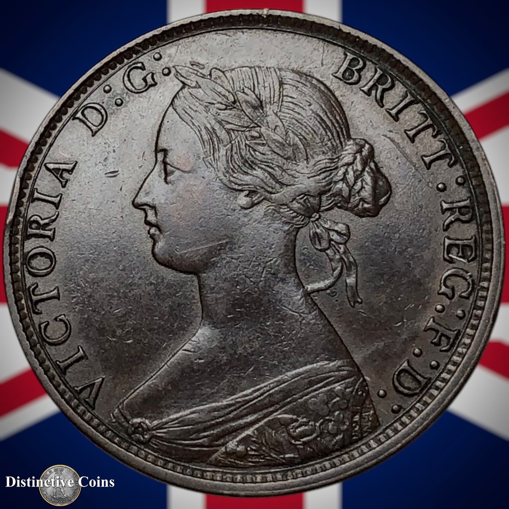 Great Britain 1872 Half Penny 1/2d GB5498