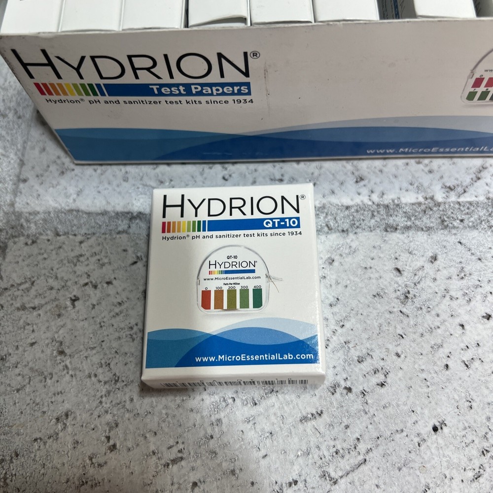 10pk Rolls Hydrion Test Papers exp 02/24