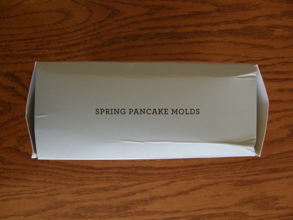 Set 3: Williams Sonoma Spring Easter Pancake Molds - Chick, Bunny & Egg - New