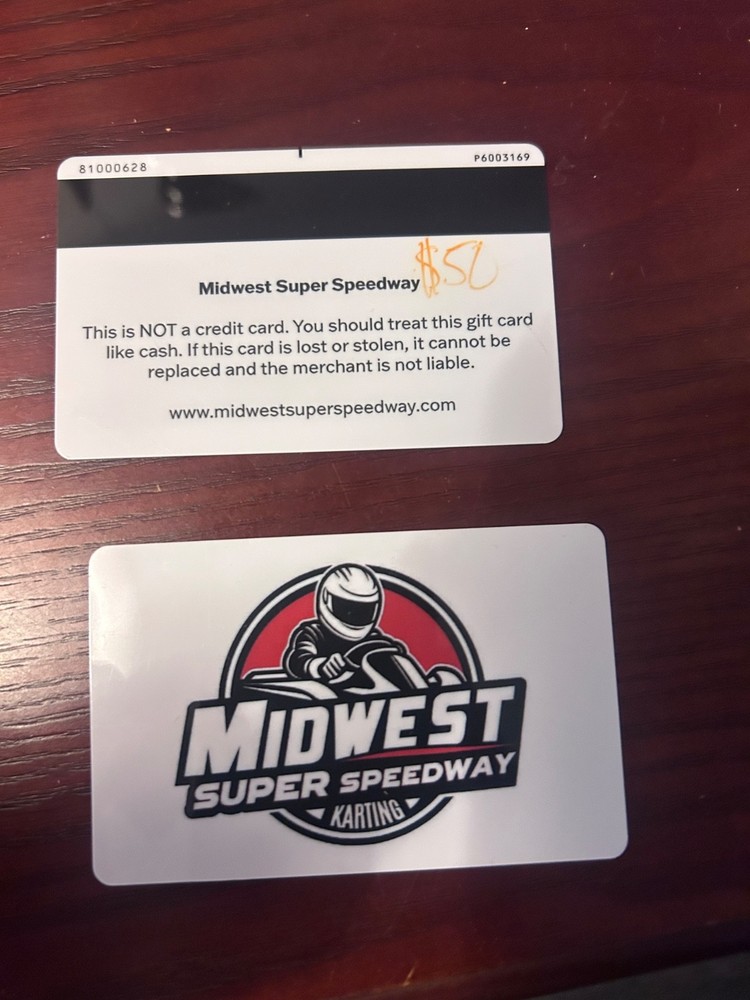 midwest super speedway gift card