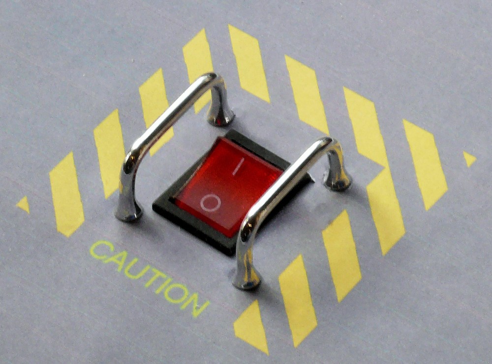Rocker Switch Guards with ferrules