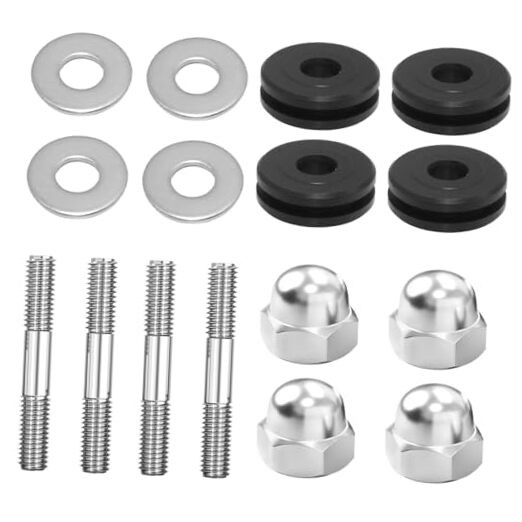 Windshield Docking Hardware Kit for Harley Road King Custom FLHRS 2004-2007