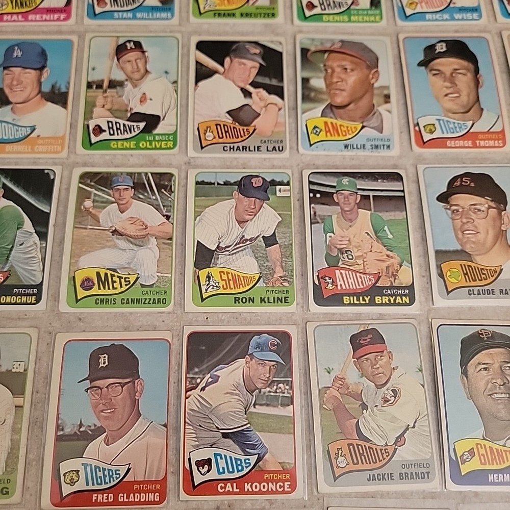 1965 Topps Baseball Your Choice