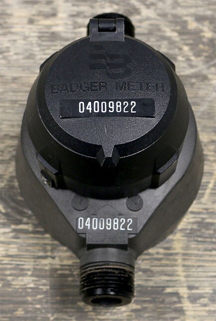 Badger Meter Model 2510 RTR Recordall Transmitter Register Flowmeter