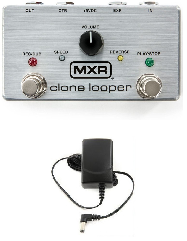 MXR M303 CLONE LOOPER GUITAR EFFECTS PEDAL INCLUDES AC ADAPTER - OPEN BOX RETURN