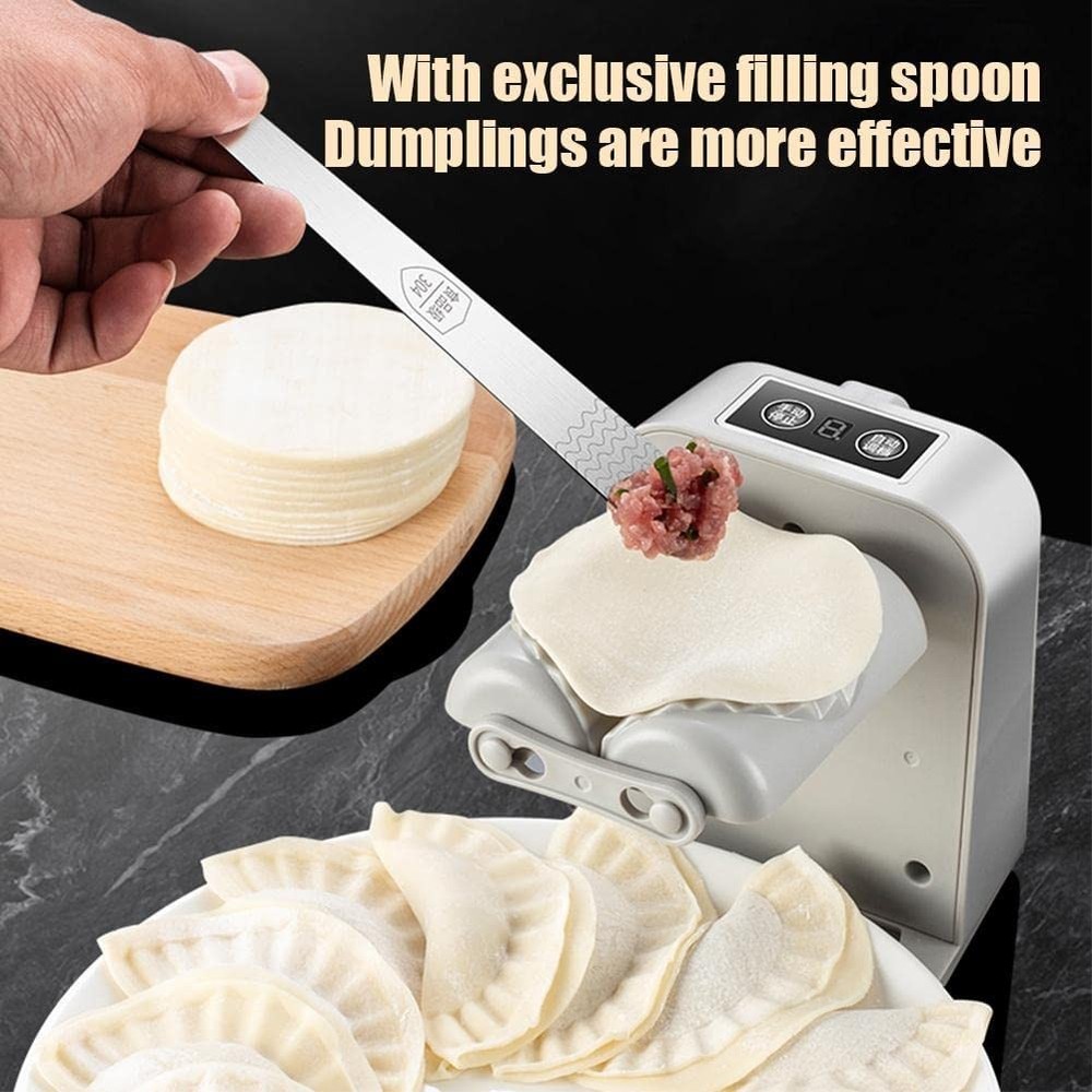 2023 New Automatic Easy Dumpling Maker Machine, Upgrade Auto 14*10*13cm, A