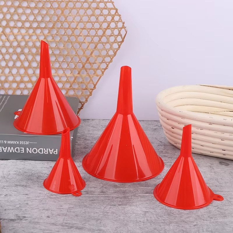 Plastic Funnel Set Auto Home Kitchen Garden Engine Oil Water Tool