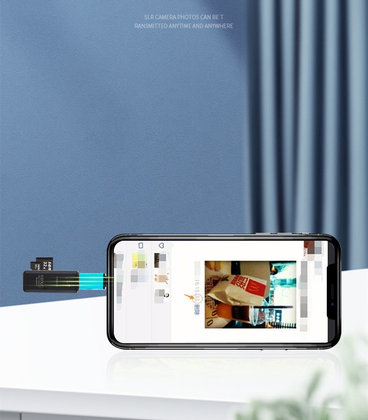 USB3.0 SD Card Reader for PC Micro SD Card to USB Adapter for Camera Memory C