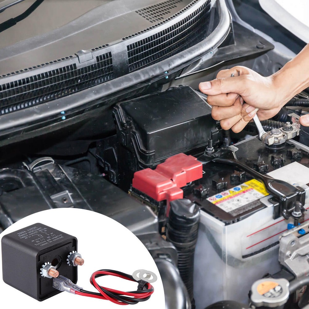 Car Battery Switch Disconnect Power Kill Master Isolator Cut Off Remote Control