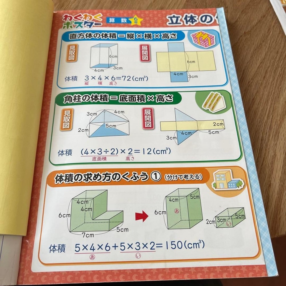Japanese school textbook 6th grade perfect training & work