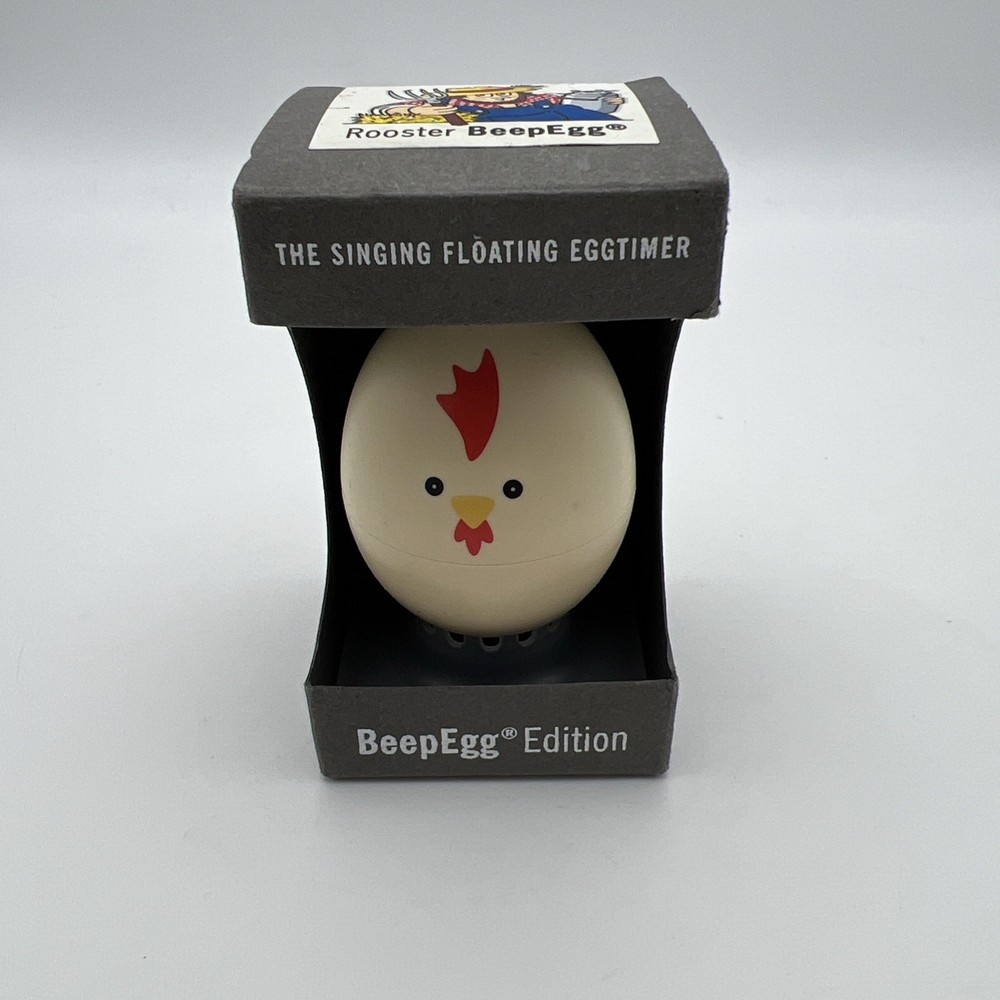 Brainstream PiepEi Edition Rooster Beepegg Boiled Eggs Timer Singing Floating