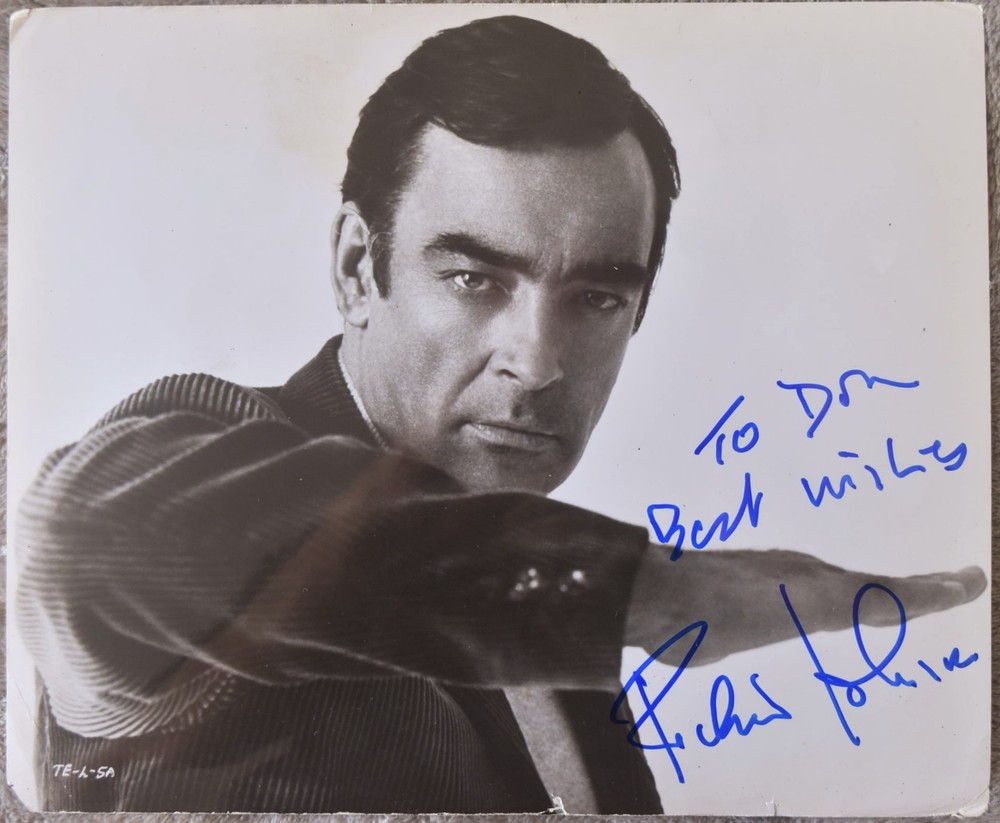 Richard Johnson Hand Signed Photo 10"X8"