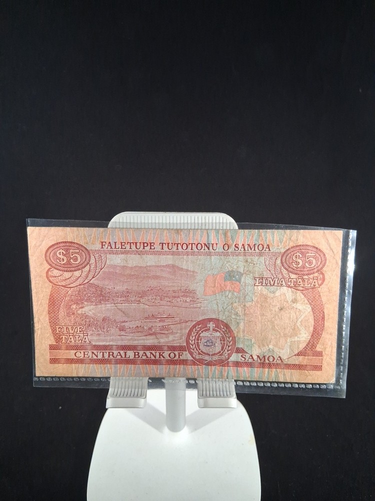 1960 WEST SAMOA 5 TALA BANKNOTE