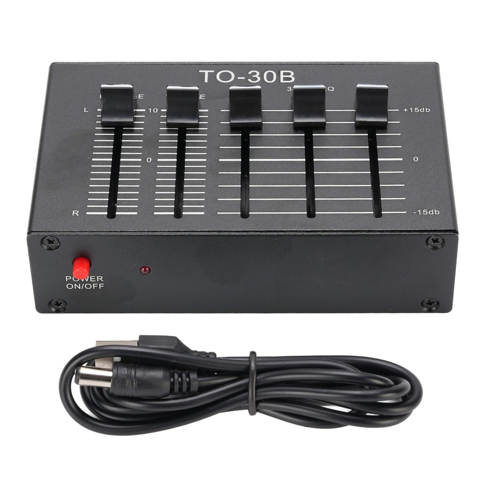 Record Player Preamplifier EQ Phono Preamp Balanced Volume Control For Home WT