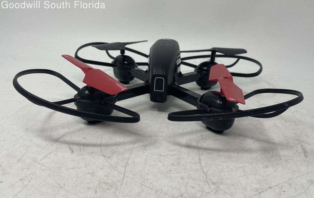 Sharper Image Mach X Black Video Streaming Camera Drone With Remote Not Tested