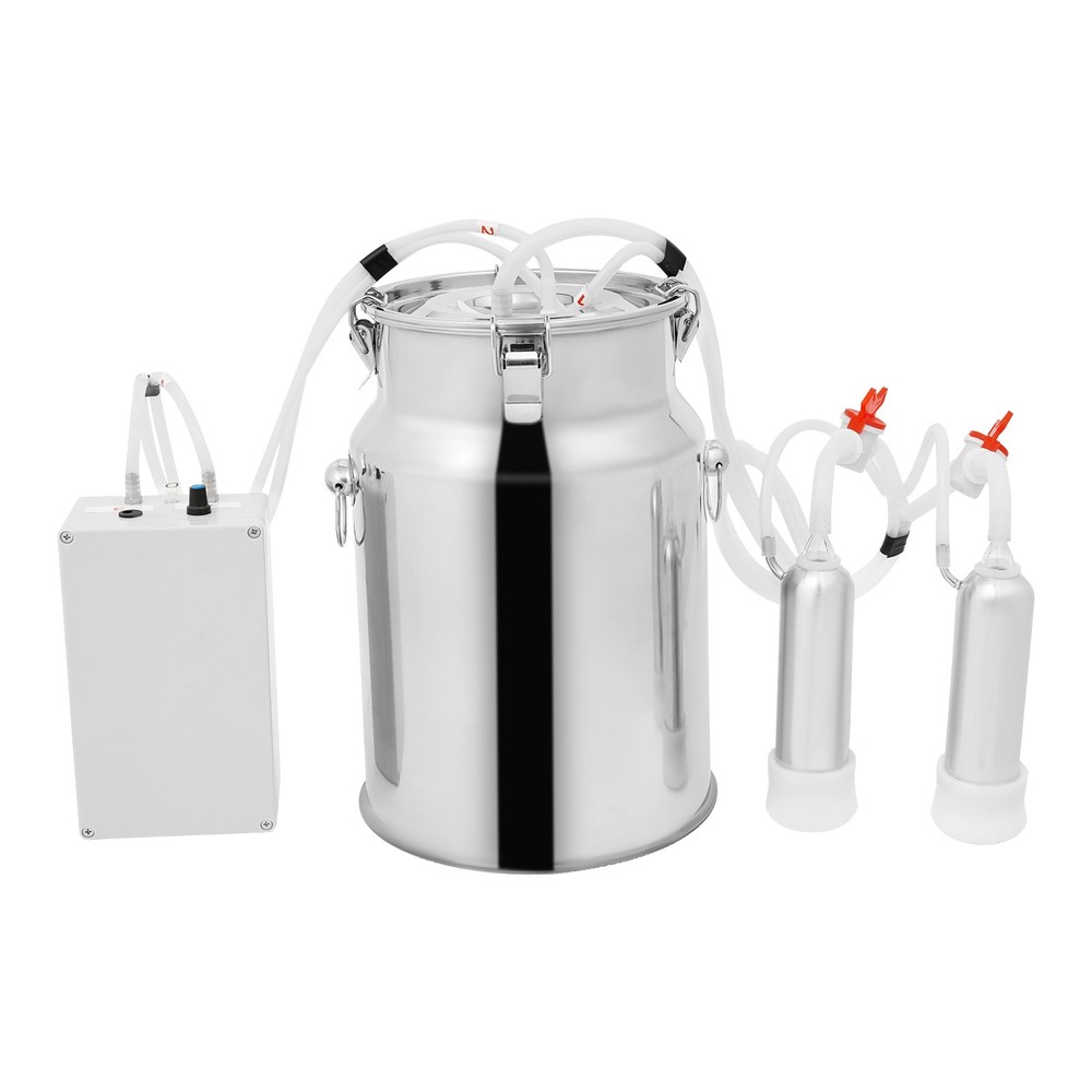 Automatic 10L Milking Machine for Cows and Goats with Pulsation System