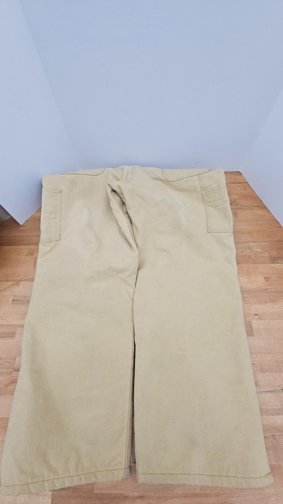 Carhartt Bib Overall Men's Carpenter Workwear Distressed