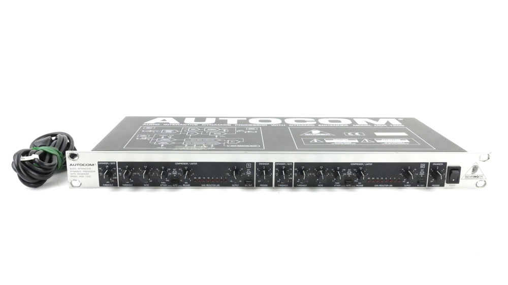 Behringer Autocom MDX1200 Interactive Dynamics Processor Dynamic Enhancer