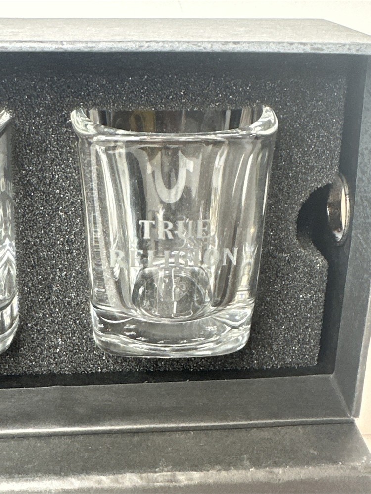 True Religion Shot Glass Set