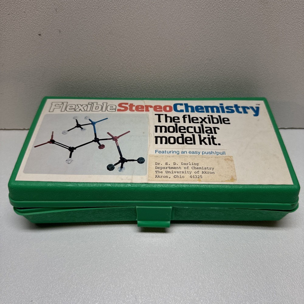Molecular Visions Organic Chemistry Modeling Kit & Framework Modelling Kit 1992