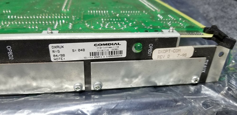 DXAUX Comdial DXP Auxillary Board REV G