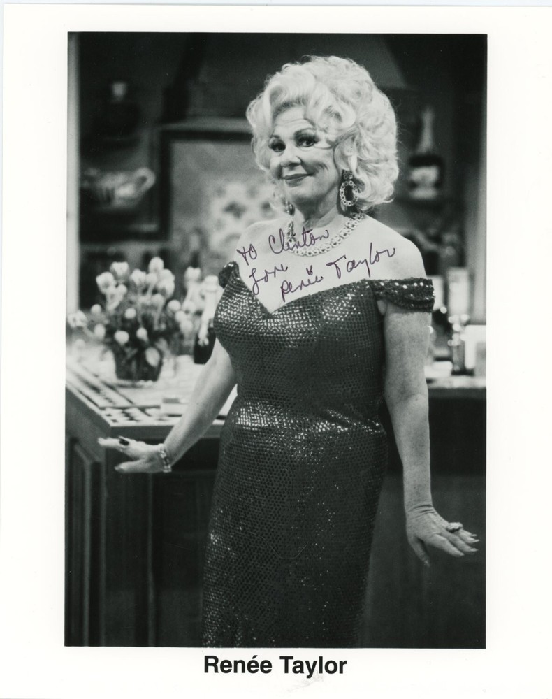 Renée Taylor Hand Signed Photograph