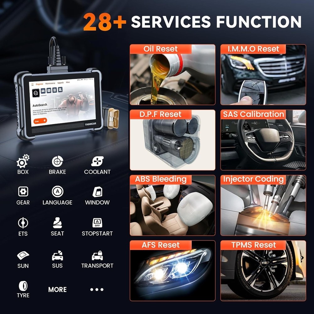 THINKCAR Bidirectional Scan Automotive Diagnostic Tool