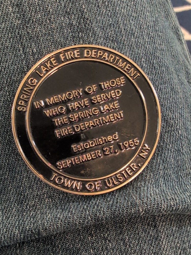 Spring Lake Fire Dept 60th Anniversary Challenge Coin