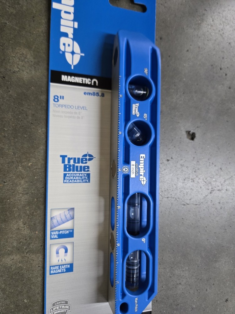 Empire Magnetic 8" Torpedo Level