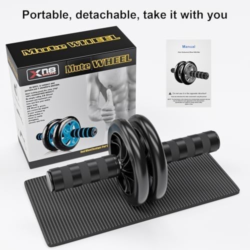 Ab Roller Wheel, Abs Workout Equipment for Abdominal & Core Strength