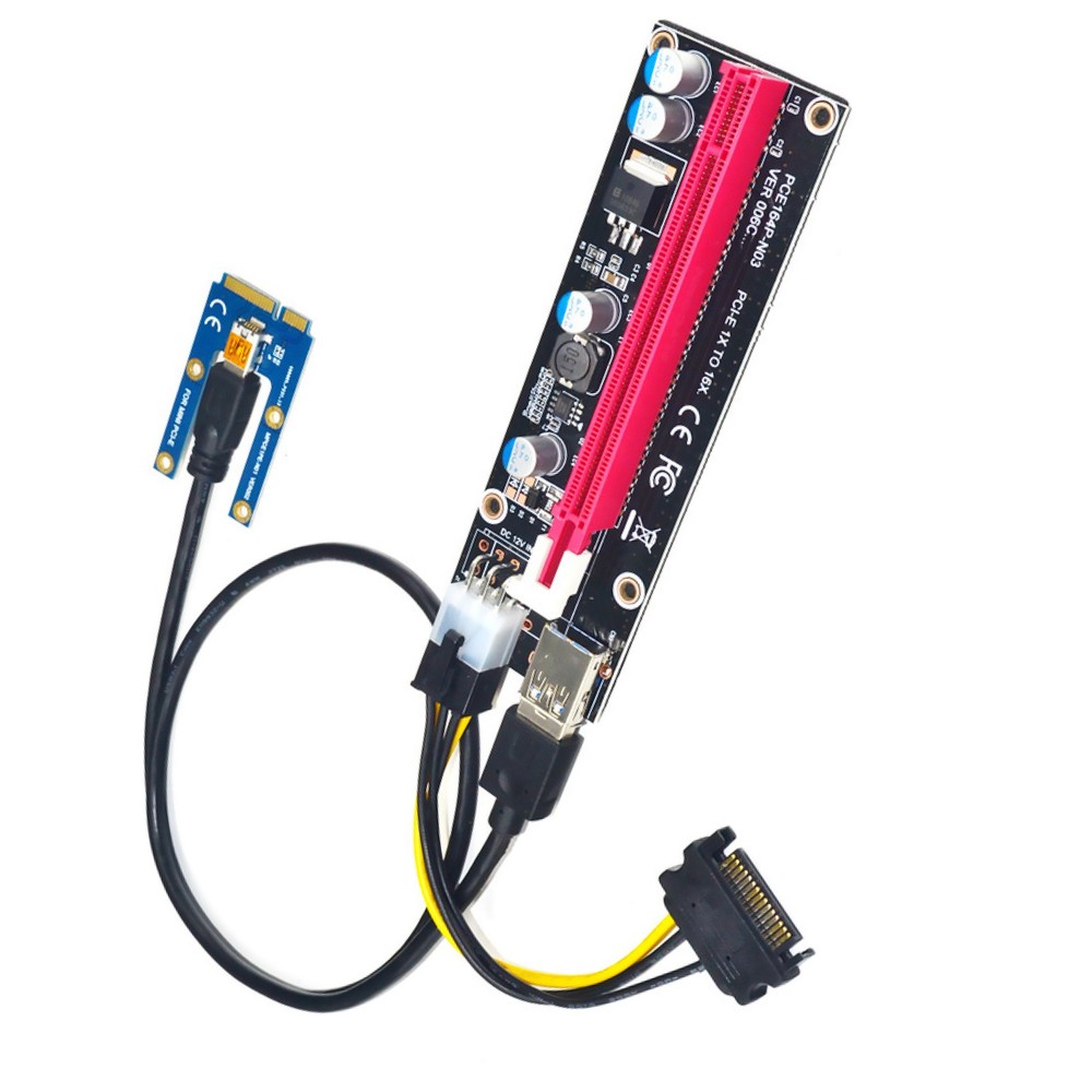 External PCI-E Discrete Graphics Card Mini PCI-E Connected To 16X Adapter Card