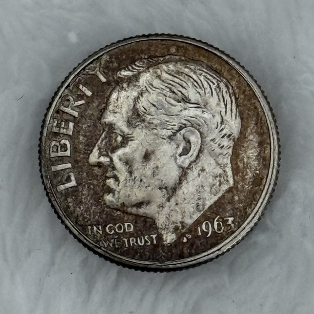 1963 Double Headed Silver Dime