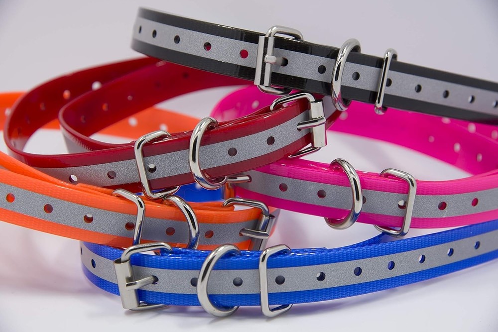 Durable Adjustable Dog Training Collar Strap - 27.5” X ¾” Water-Resistant Design