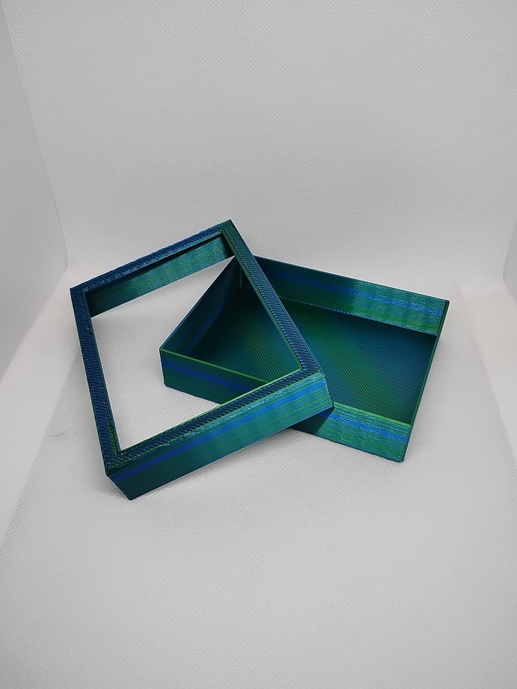 Multicolor Green Top Loader Trading Card Storage Box Display Stand  Deck