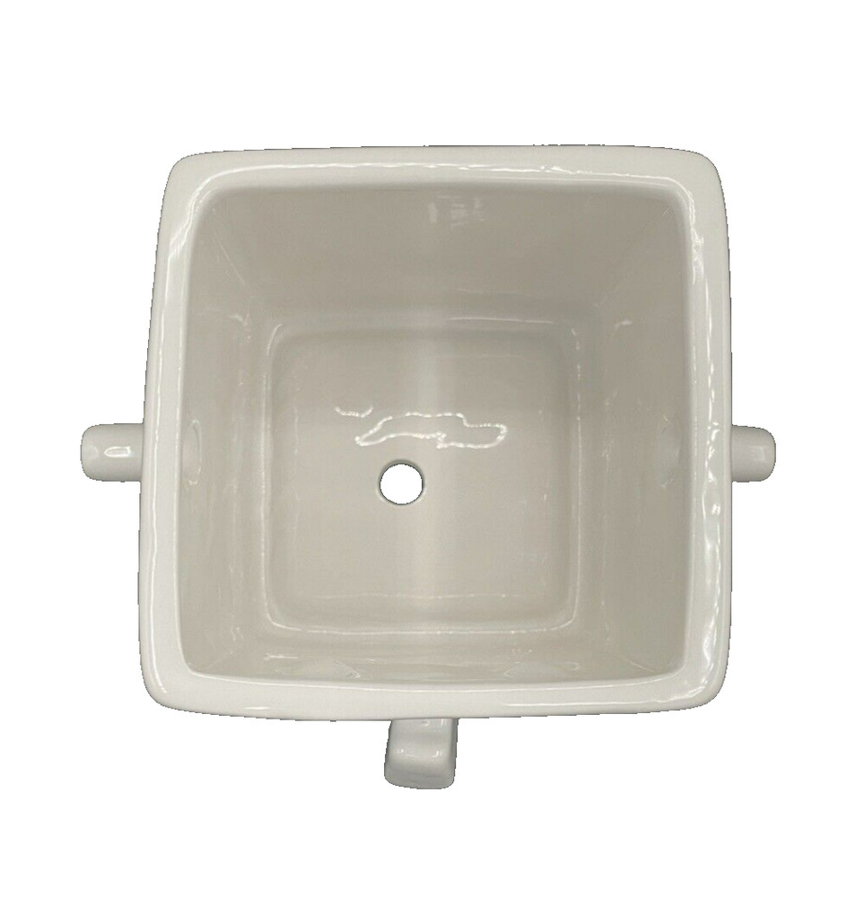 30 Watt White Ceramic Eye Glass Rest & Face Planter