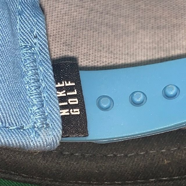Nike Golf True Retro72 Performance Snapback Hat Light Blue Unisex