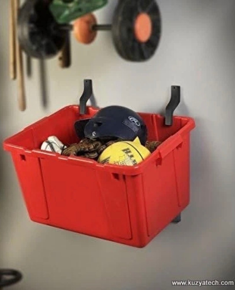 Set of 4 Bin Hangers recycling bin holders