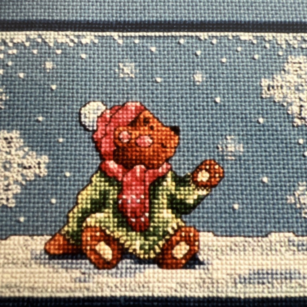 Dragon Dreams first snowfall magic Counted Cross Stitch Pattern