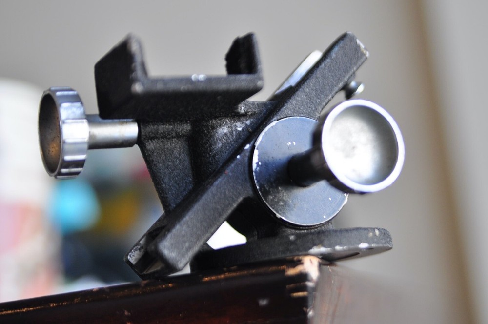 Bolex Paillard Adjustable Tripod Sliding adapter Switzerland