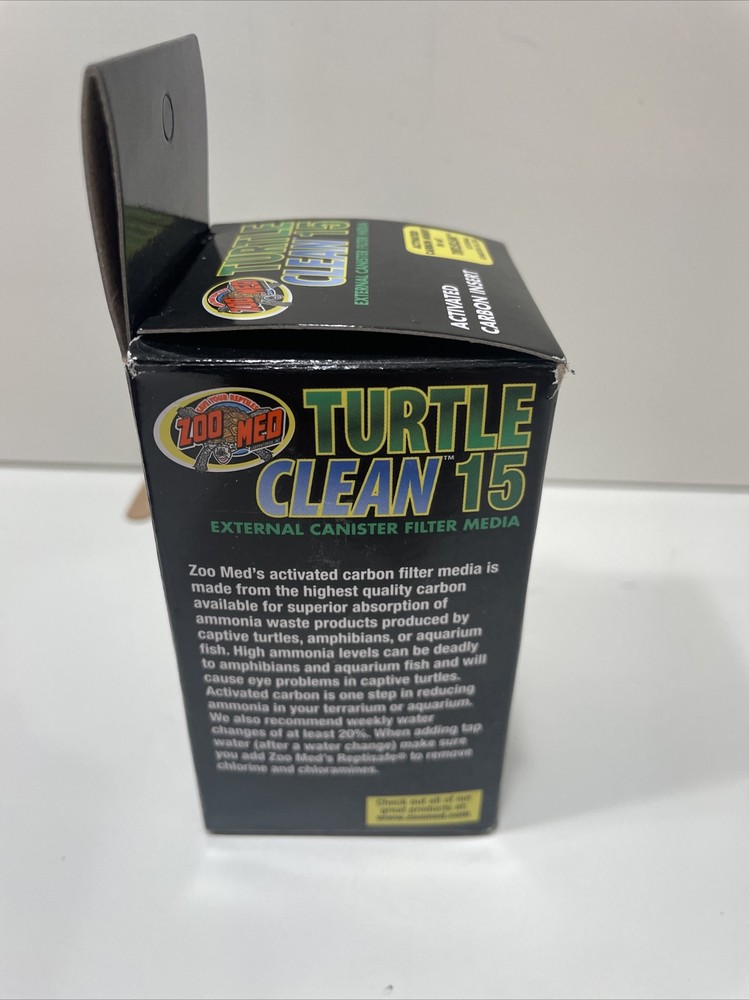 Zoo Med Turtle Clean 15 Activated Carbon Inserts