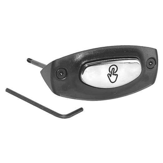EBV-130-A Single Flush Cover Button Assembly - For use with  G2 and ECOS