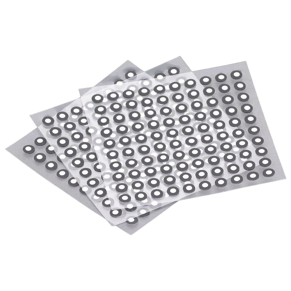 3 Sheets 3D Scanning Reflective Reference Marking Point 3mm ID 6mm OD Accessory