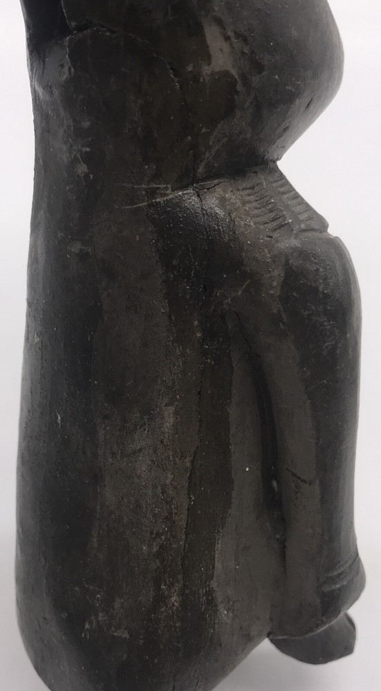 VERY RARE PERUVIAN CERAMIC FERTILITY STATUE/WHISTLE.6”
